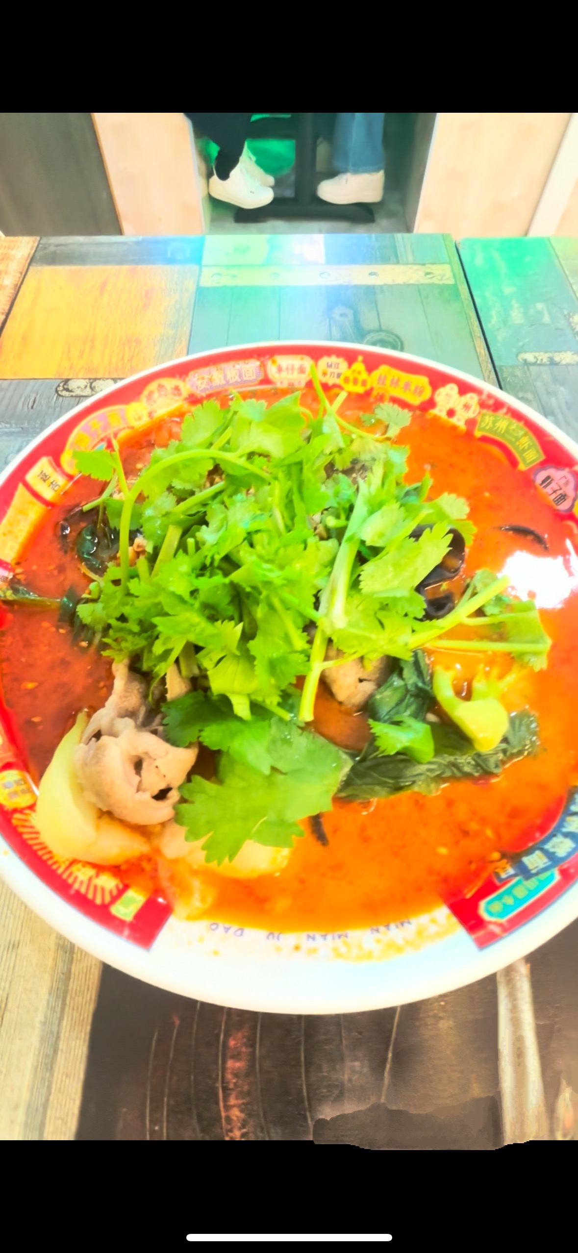 マツコの知らない世界おすすめグルメの【御徒町】好美味 麻辣湯(ハオメイウェイ)の麻辣湯の写真。