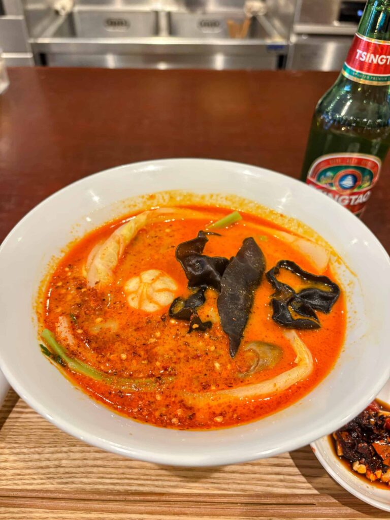 麻辣坊の麻辣湯の写真。