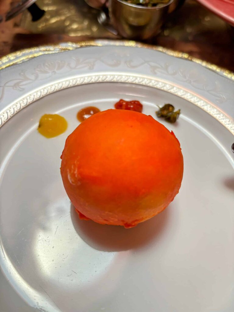 日暮里のダージリンのチーズティッカの写真。