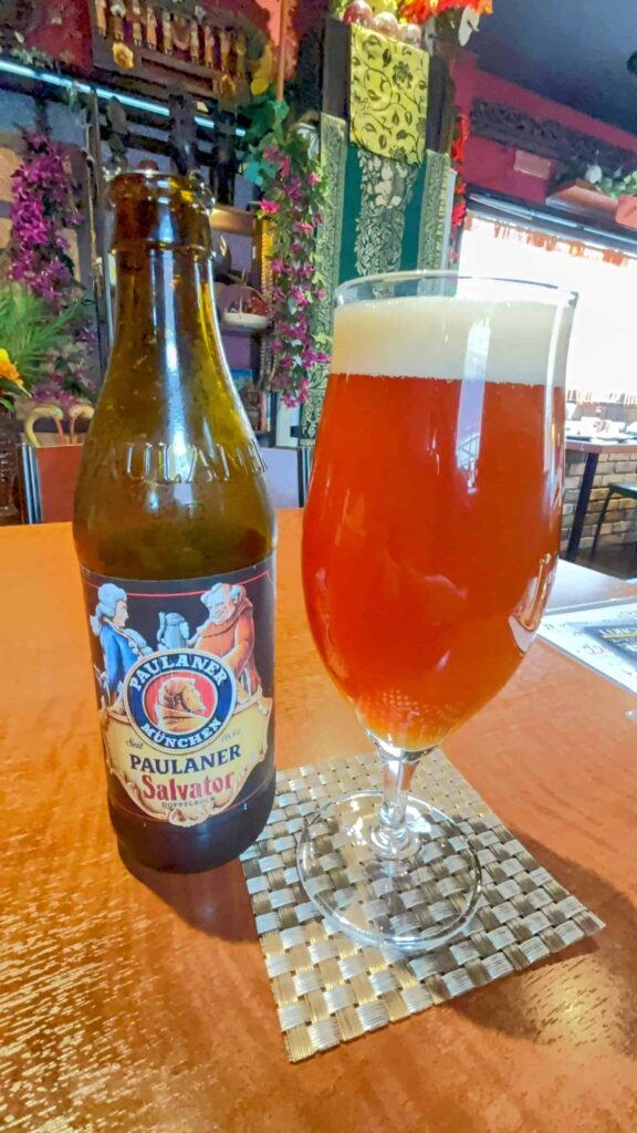 草加駅近く、エナルワンのビールの写真②。