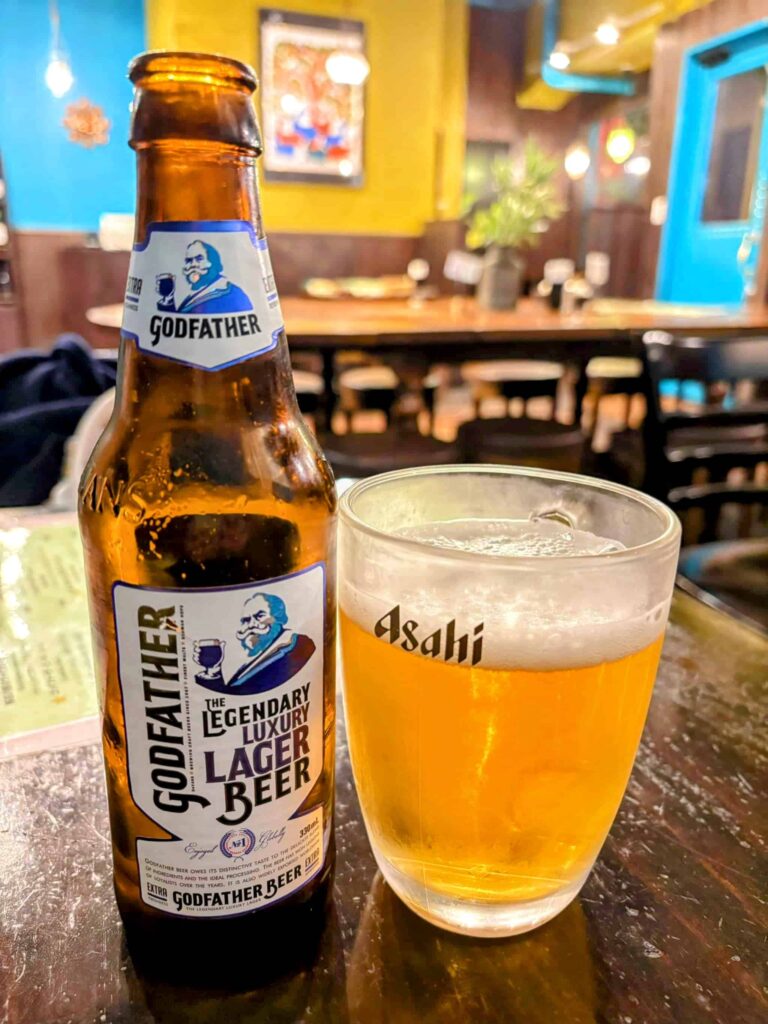 【御茶ノ水】南インド料理GONDのビールの写真。